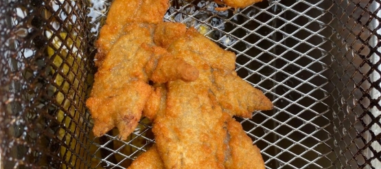Friture du crêtes de coq 